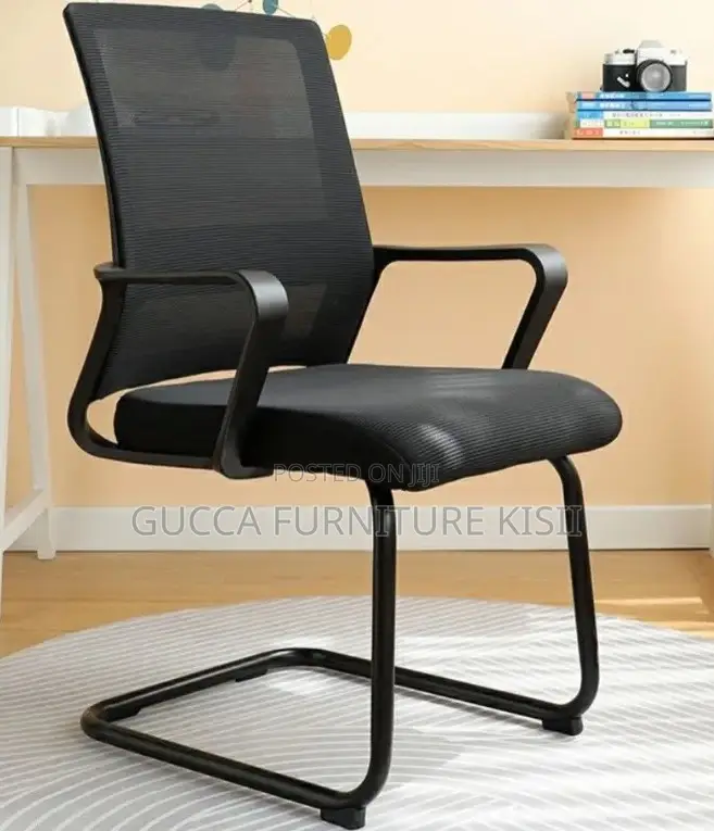 Mesh Cantilever Office Reception Chair