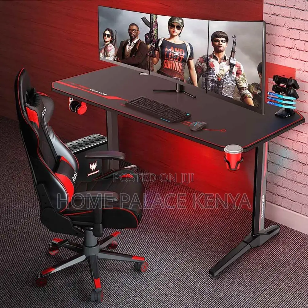 Gaming Table; Stylish Ergonomic Gaming Table for Computer Games
