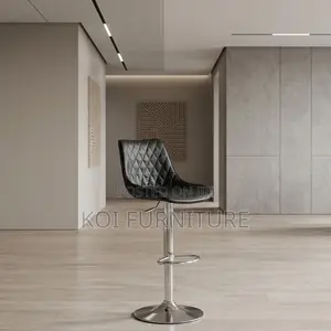 Barstools; Leather High Height Reckining Home Barstools