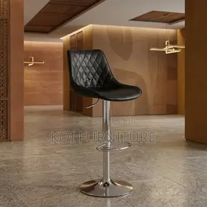 Barstools; Leather High Height Reckining Home Barstools