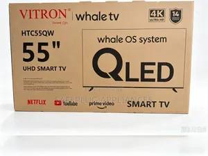 Vitron 55 Inch QLED Smart TV With UHD Display