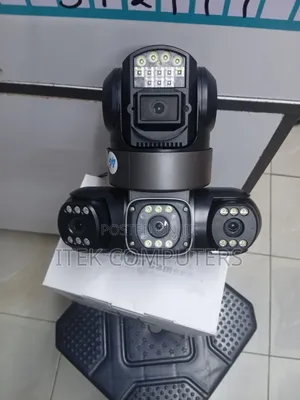 Triple Lens 4G Electric CCTV Camera With Remote Mobile Viewing