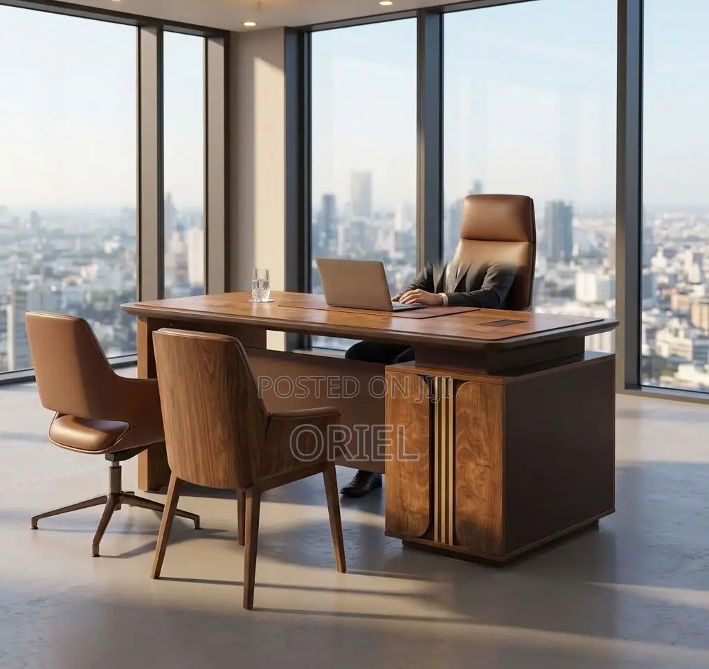 Office Desk : Premium Advanced Executive Office Desk 1.4M