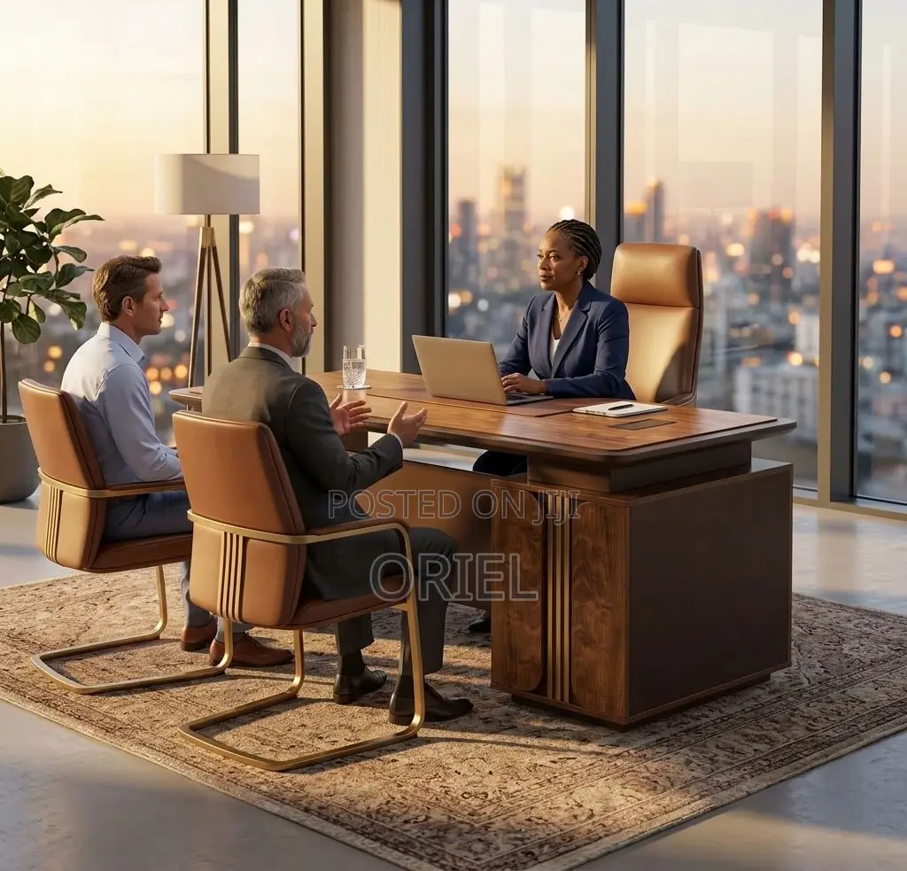 Office Desk : Premium Advanced Executive Office Desk 1.4M