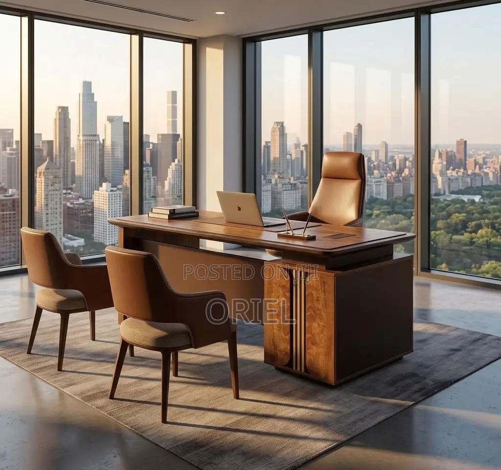 Office Desk : Premium Advanced Executive Office Desk 1.4M