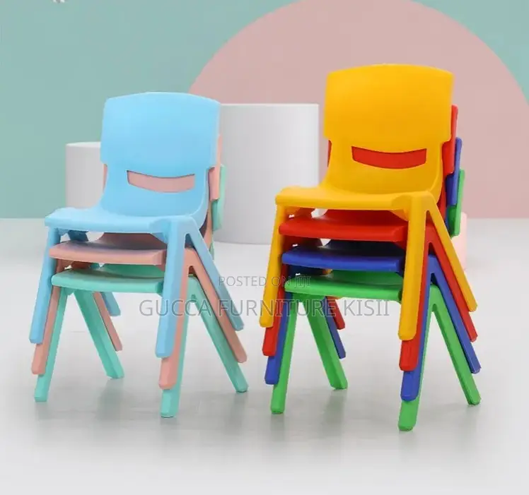 Stackable Ergonomic Kid's Plastic Chair