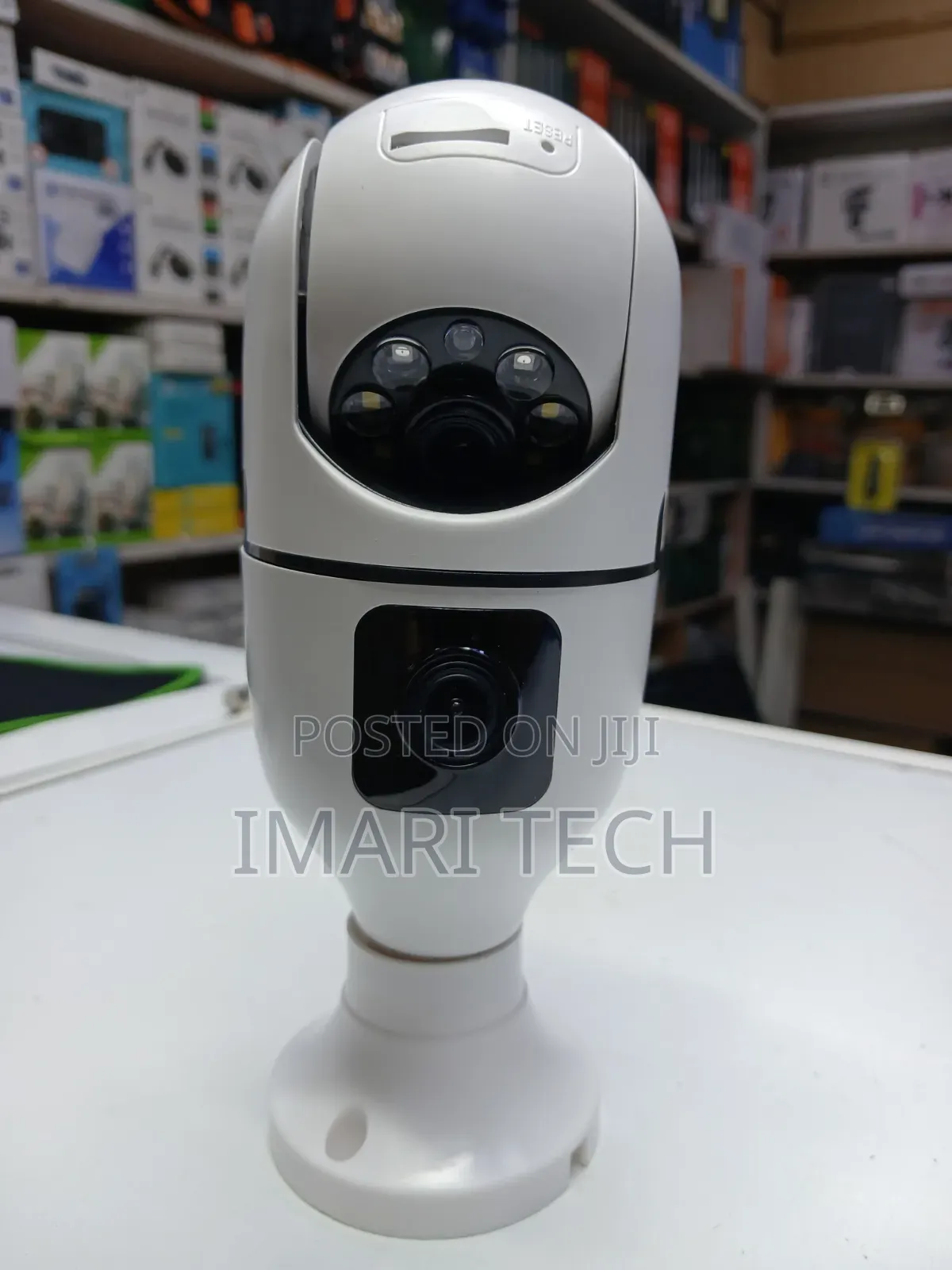 Bulb Camera V380pro With Dual Lens
