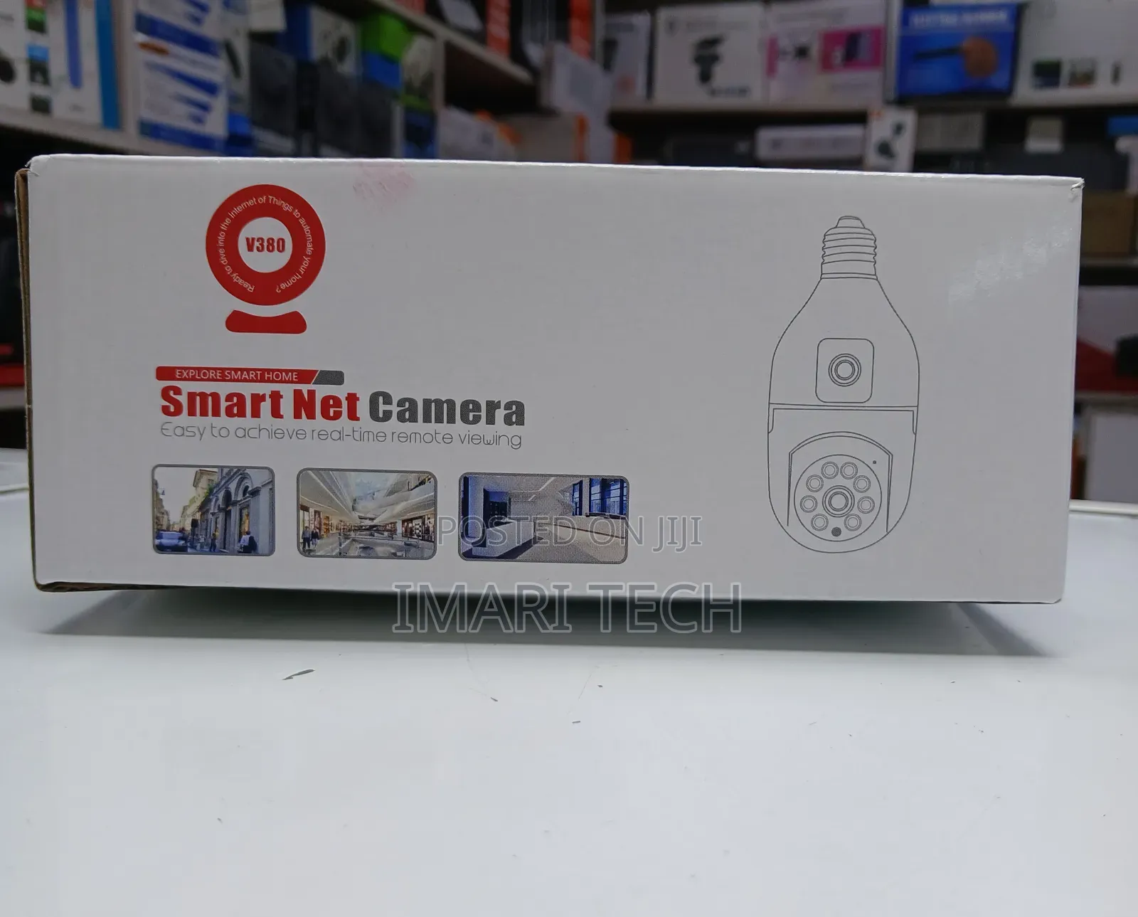 Bulb Camera V380pro With Dual Lens