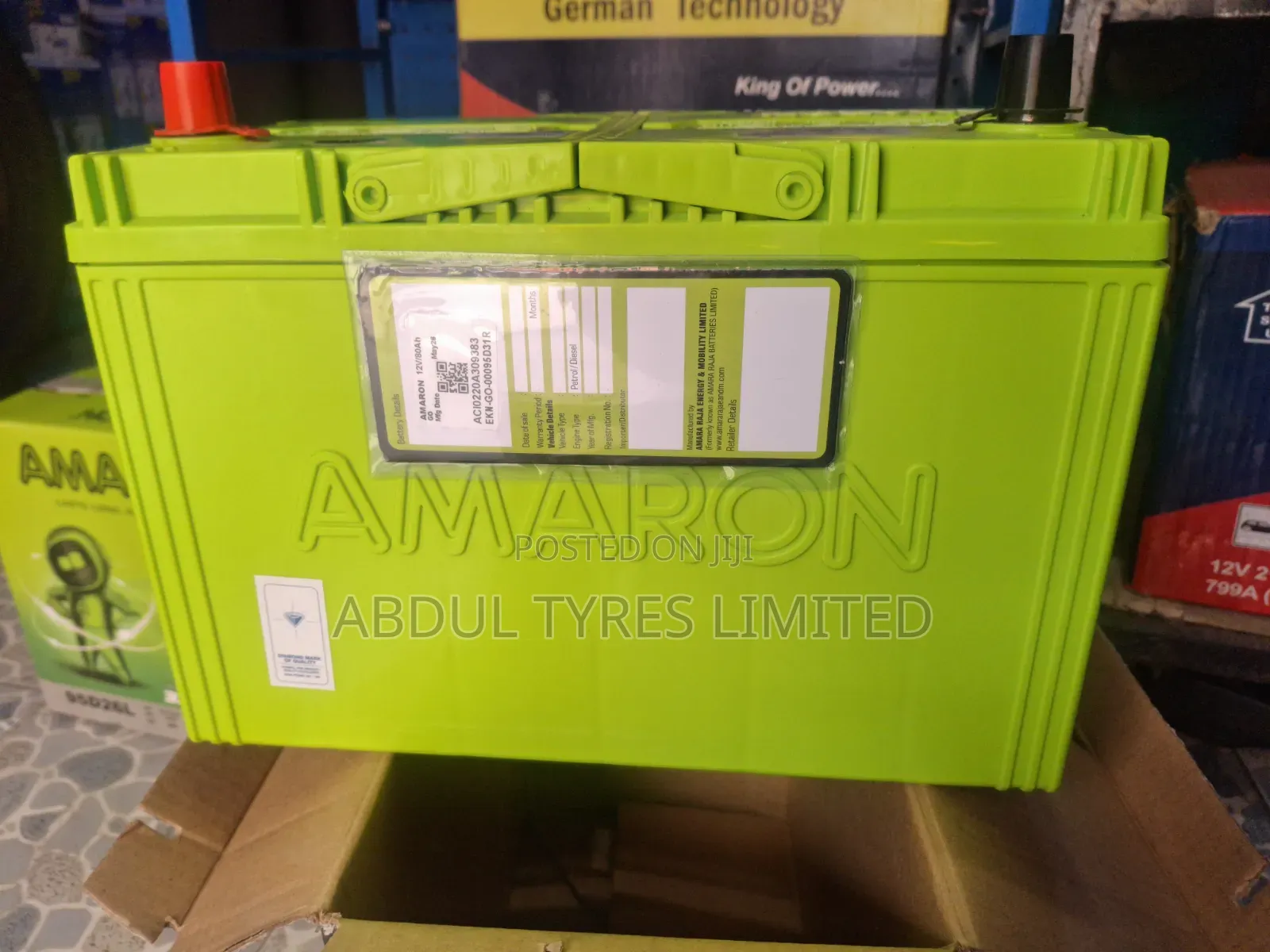 N70 Amaron Battery Made in India