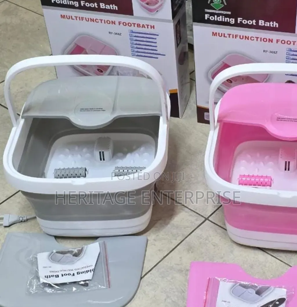 Folding Electric Digital Footbath Massager.