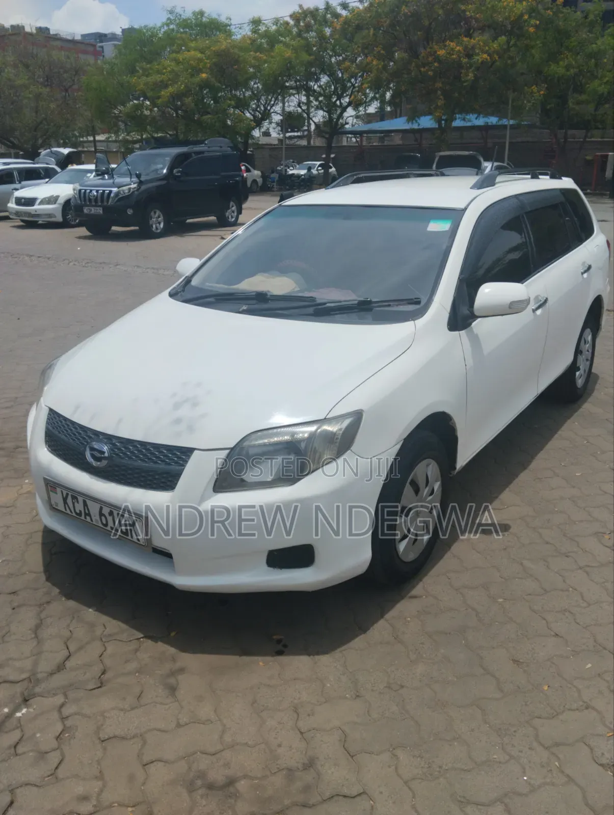 Toyota Corolla Fielder 2007 White