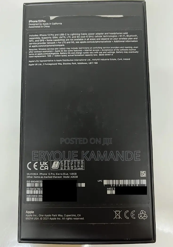 Apple iPhone 13 Pro 128 GB Blue