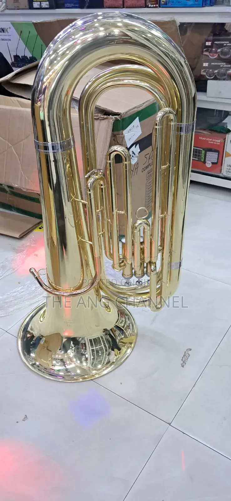 Tuba Bb Wind Instrument