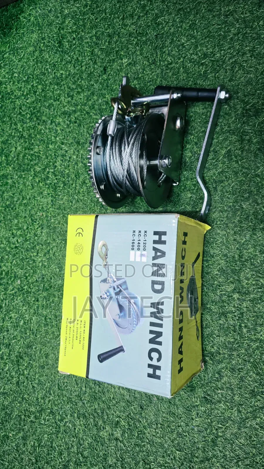 Manual Hand Winch 1200lbs or 544kg