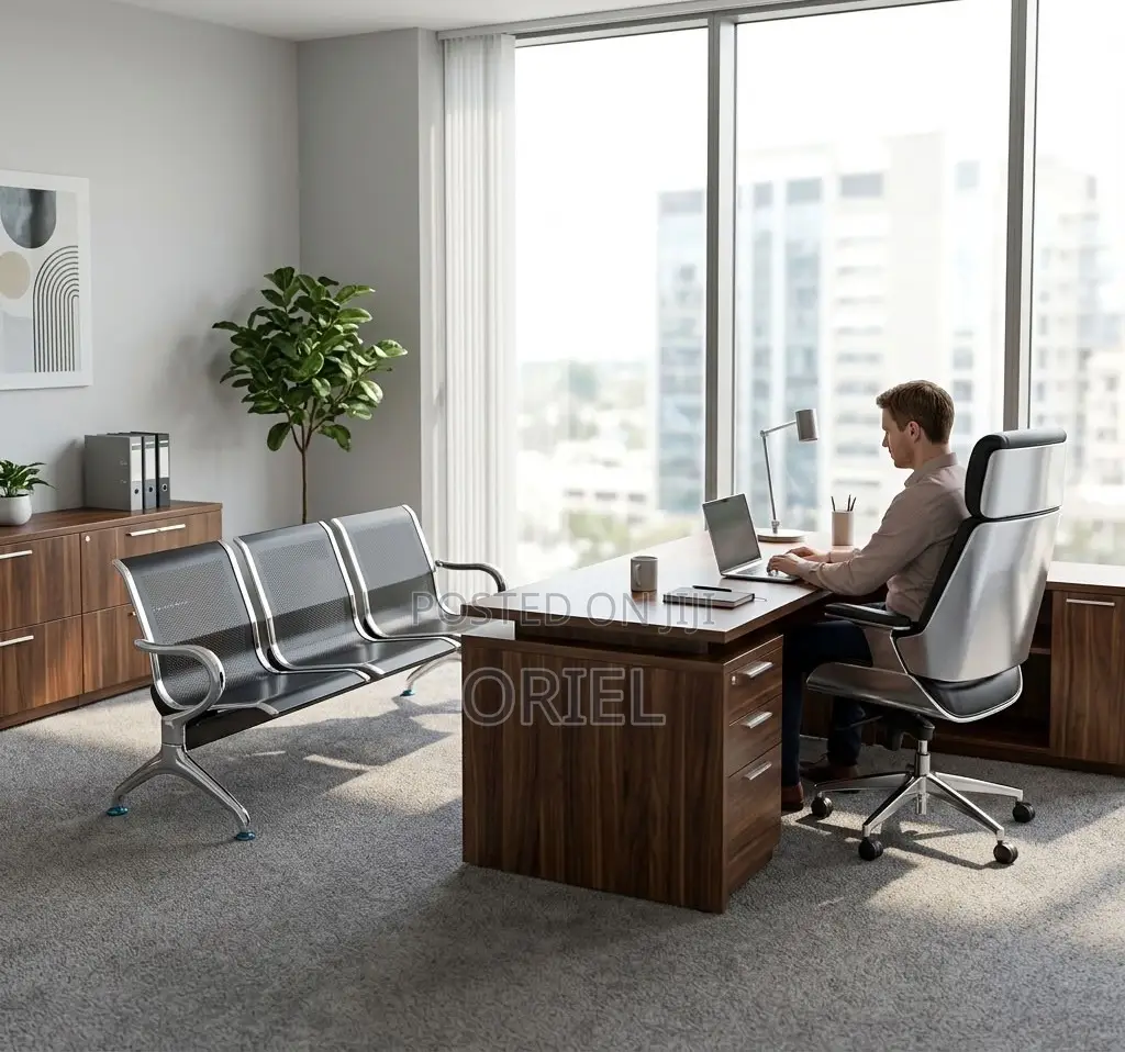 Office Bench : Reception 3-Seat Bench