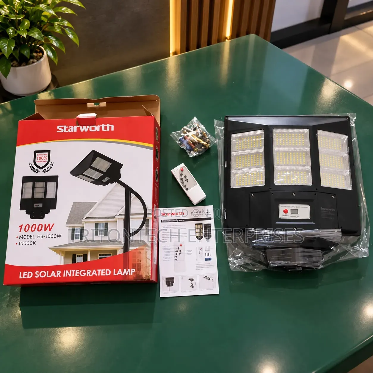 The Starworth Meridian: Ultimate 1000W Integrated Solar Luminary