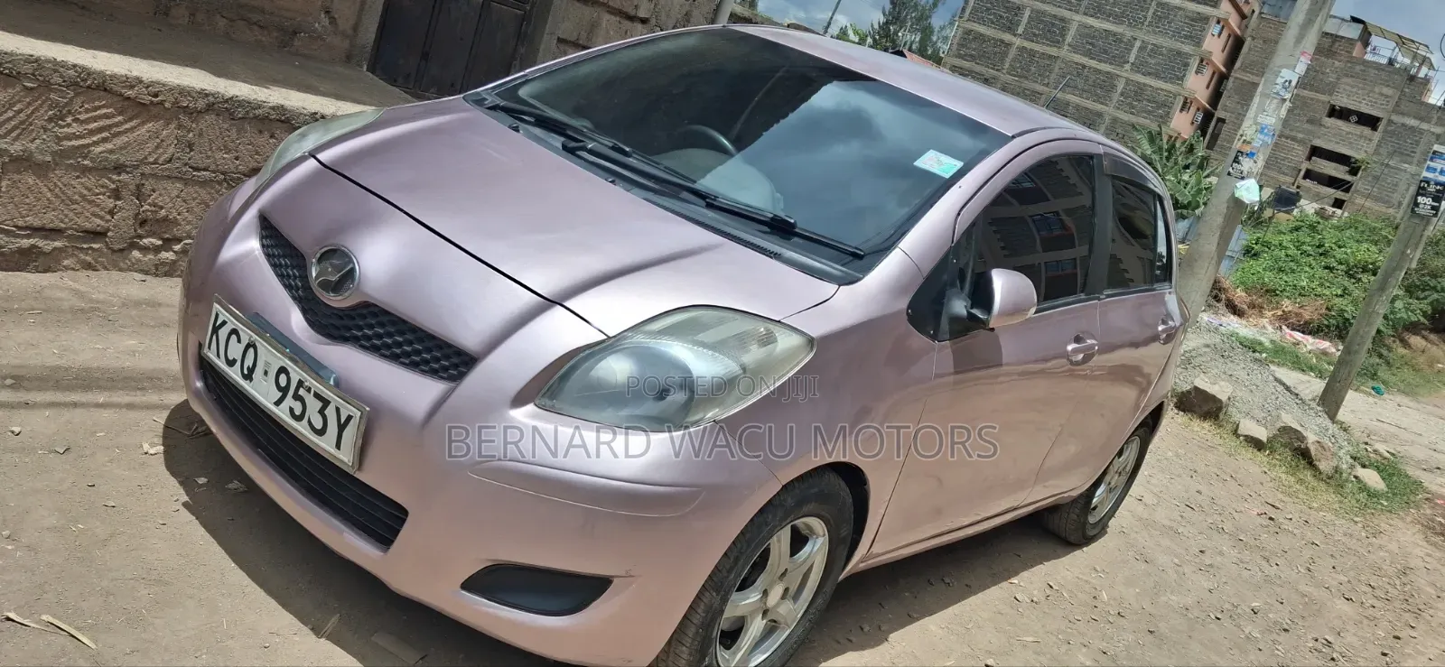 Toyota Vitz 2012 Pink