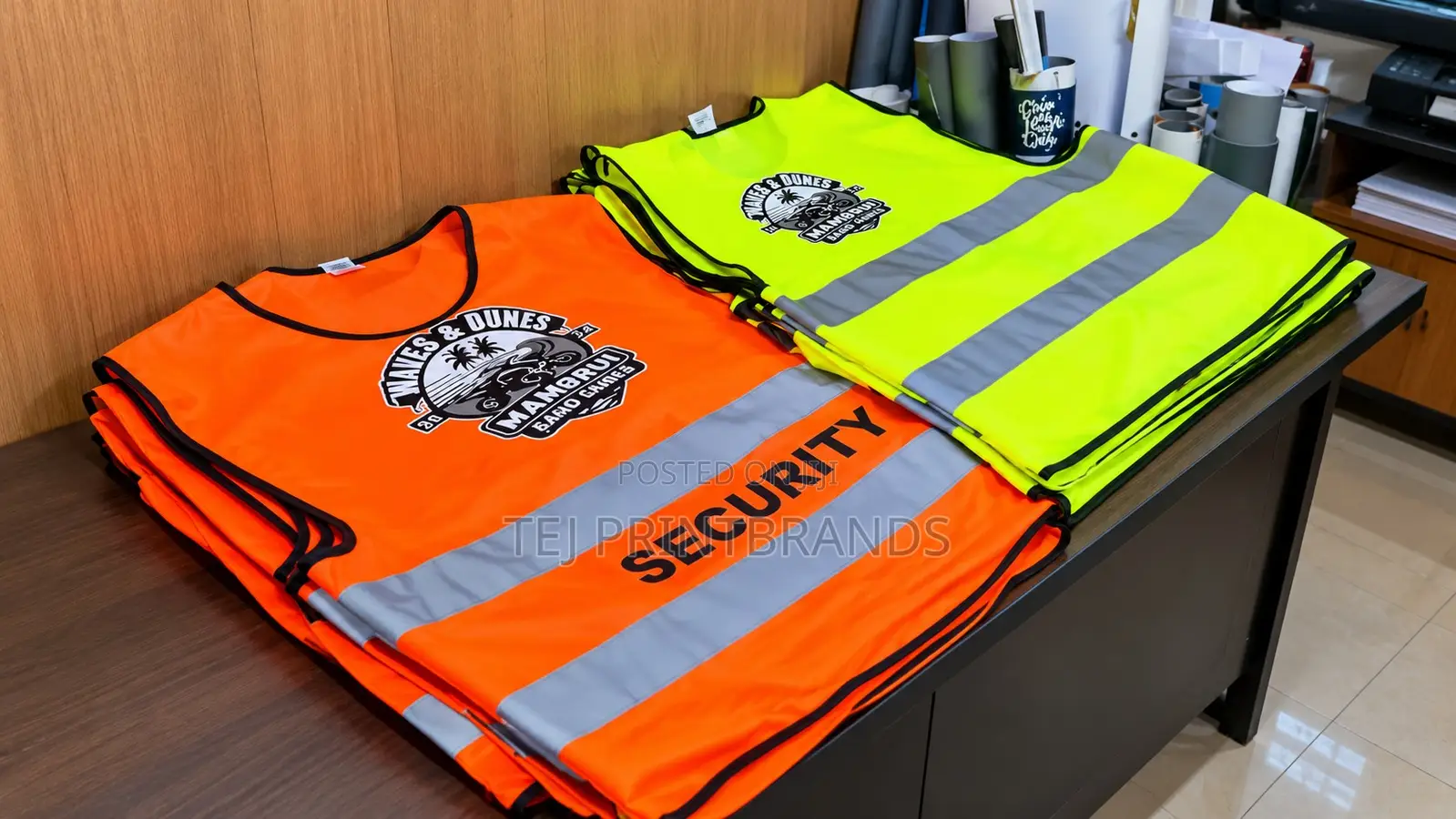 Branded Reflective Safety Jackets
