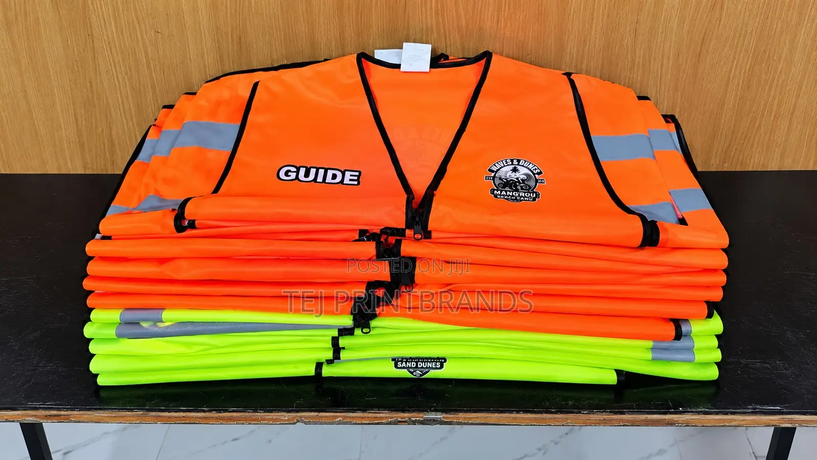 Branded Reflective Safety Jackets