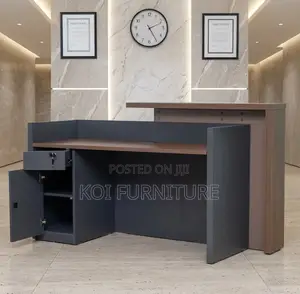 Reception Desk; Impressive 160CM Reception Welcome Desk