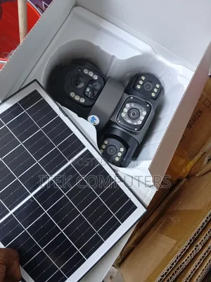 Wireless Triple Lens 4G Solar CCTV Camera for Remote Monitoring
