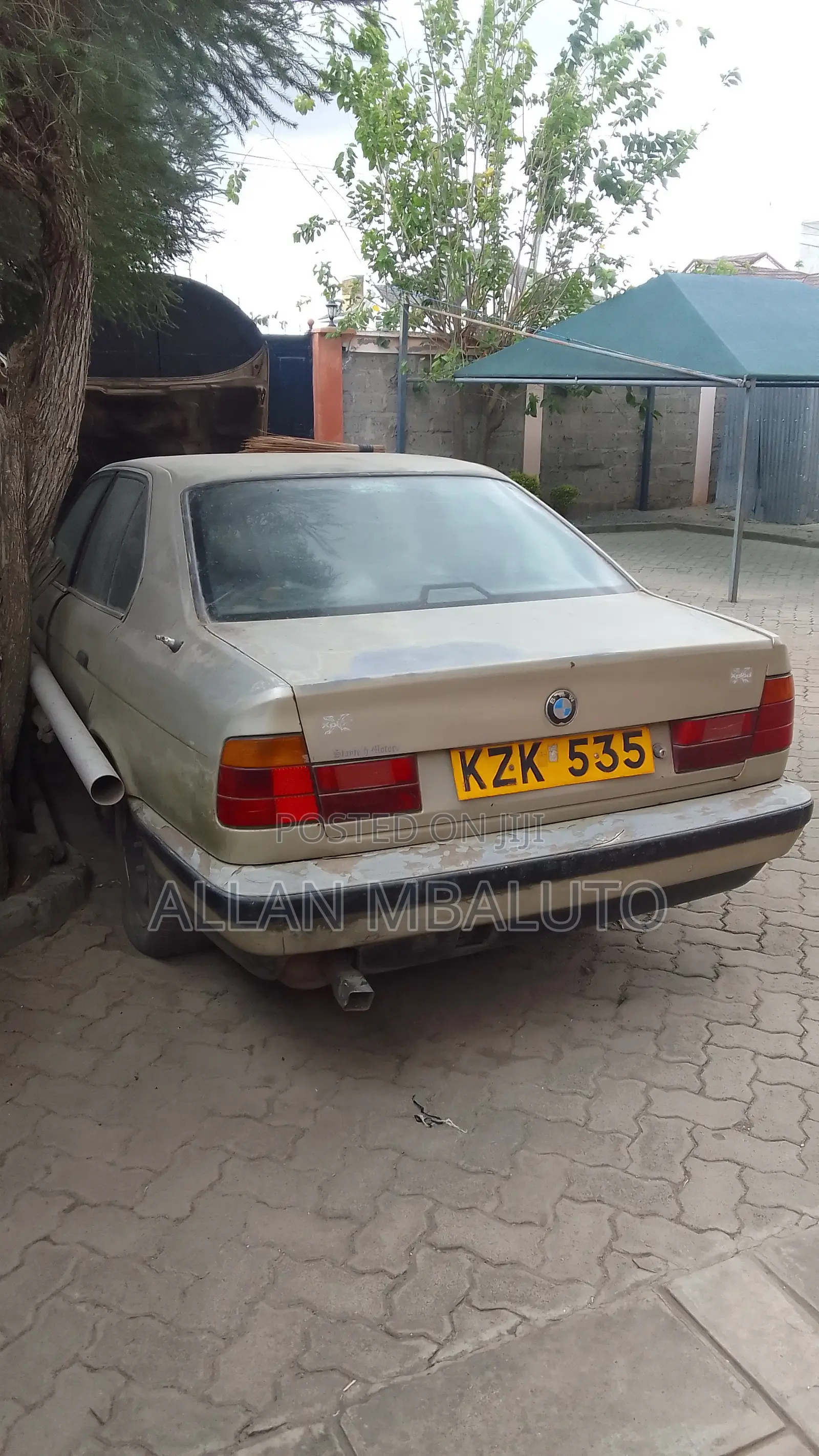 BMW 524d 1981 Brown