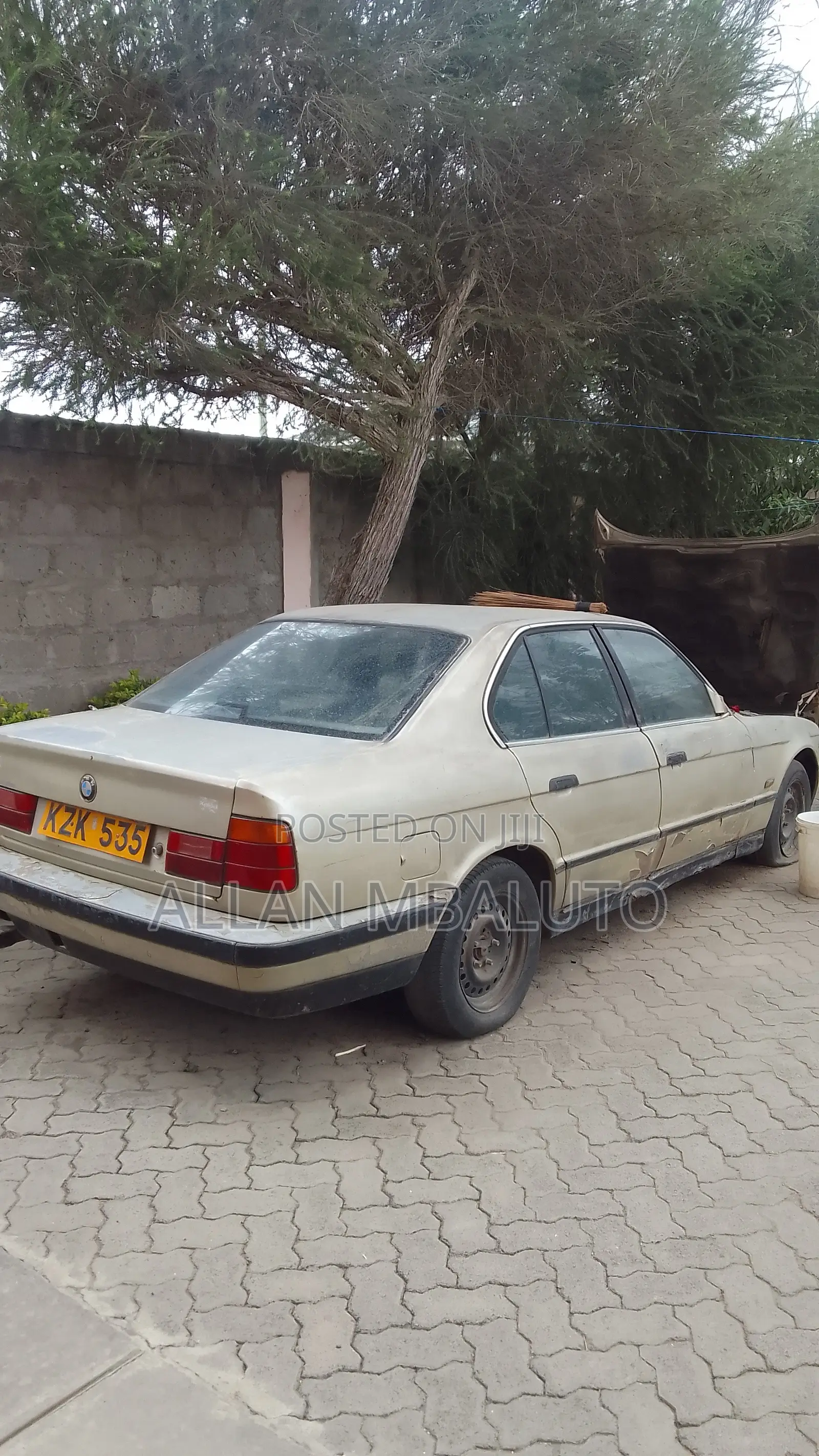 BMW 524d 1981 Brown