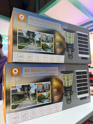 The Ultimate 2-in- 1 V380 AI Solar Security Light & PTZ Camera