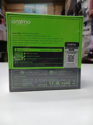 Oraimo OSW-831N Watch Muse 1.32” Amoled IP68 Smart Watch