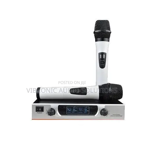 The MAX DH-766 Is a Professional Channels Wireless Microphone With Two