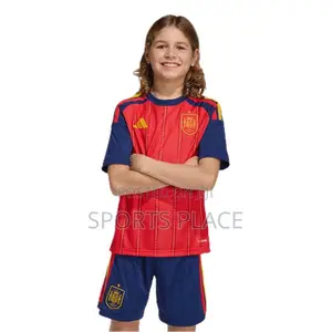 Spain Home Jersey for Kids - World Champions Edition