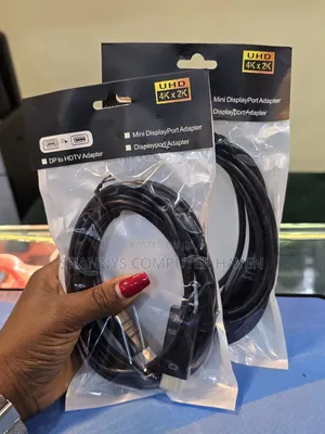 DisplayPort to HDMI Cable 3M – PC to Monitor, TV & Projector