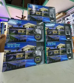 Dual-Lens Double Screen WiFi PTZ Security Camera