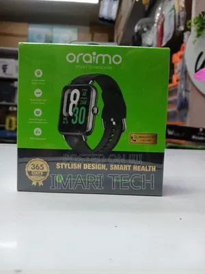 Oraimo Watch 6 Pro OSW-807S 1.69” Curved Glass With Free Extra Straps