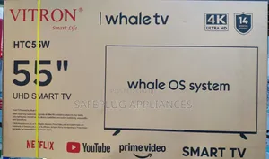Vitron 55 Inch QLED UHD Smart TV With Whale OS System