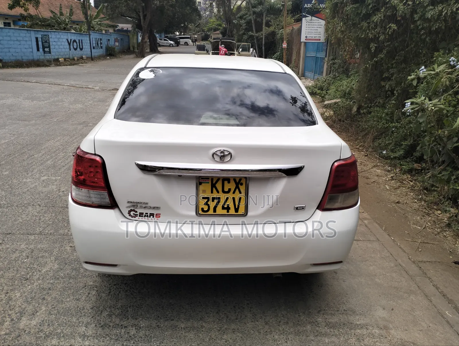 Toyota Axio 2013 White