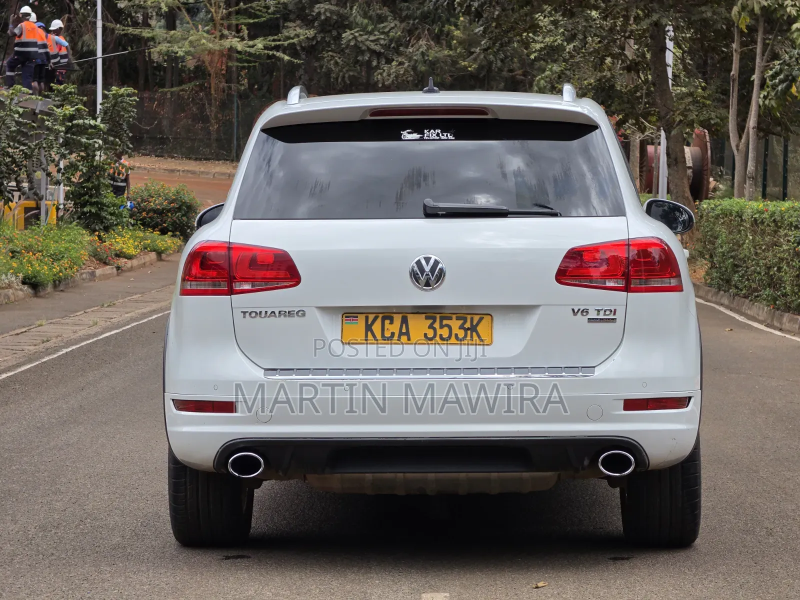 Volkswagen Touareg 2012 White