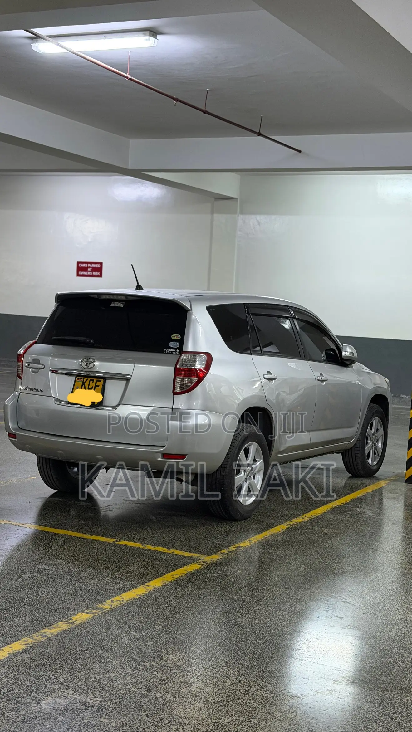 Toyota Vanguard 2008 Silver