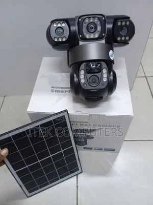 Wireless Solar 4G Triple Lens Camera for Garden Security
