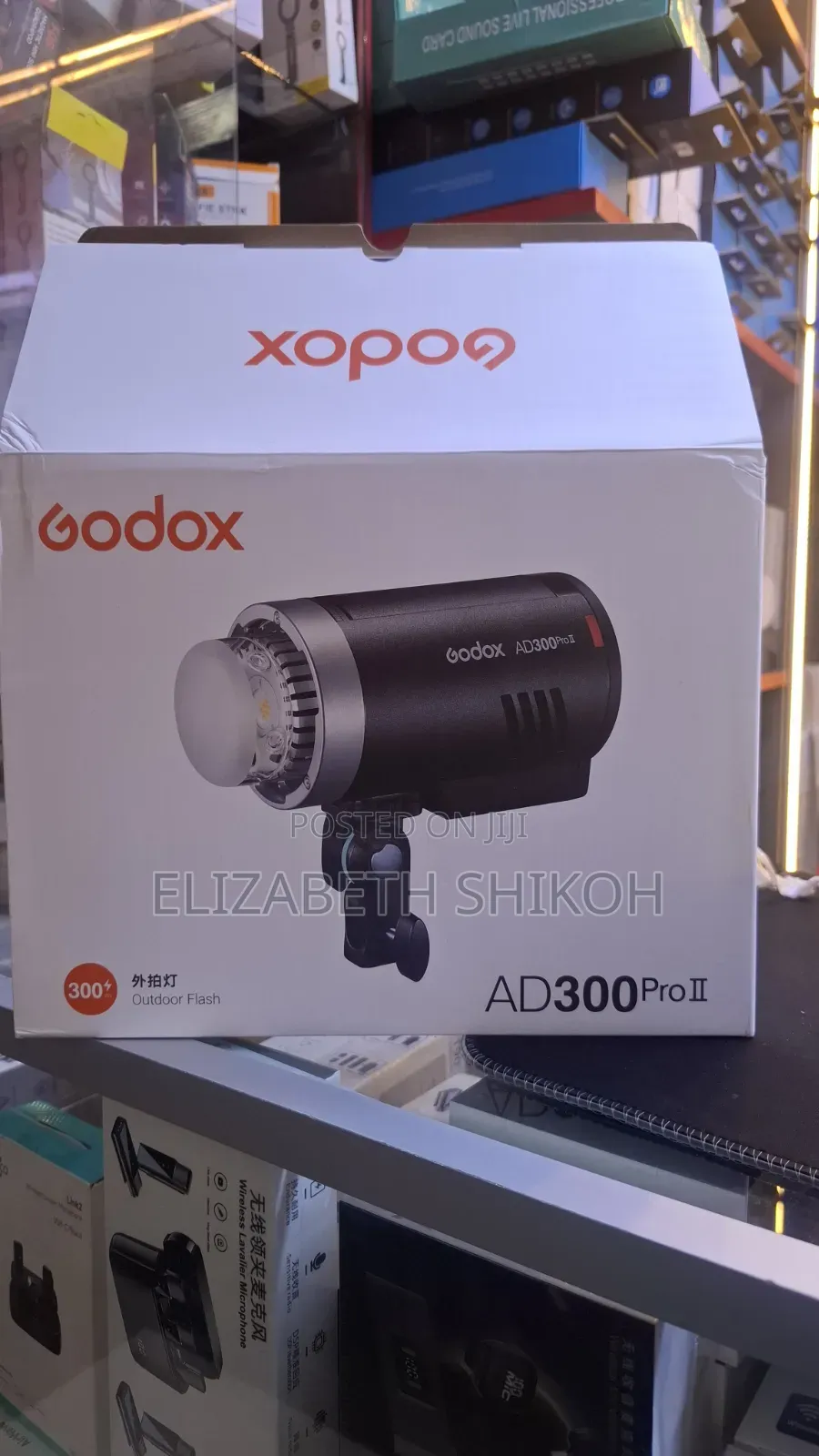Godox AD300 Pro TTL Battery Powered Pocket Flash Strobe