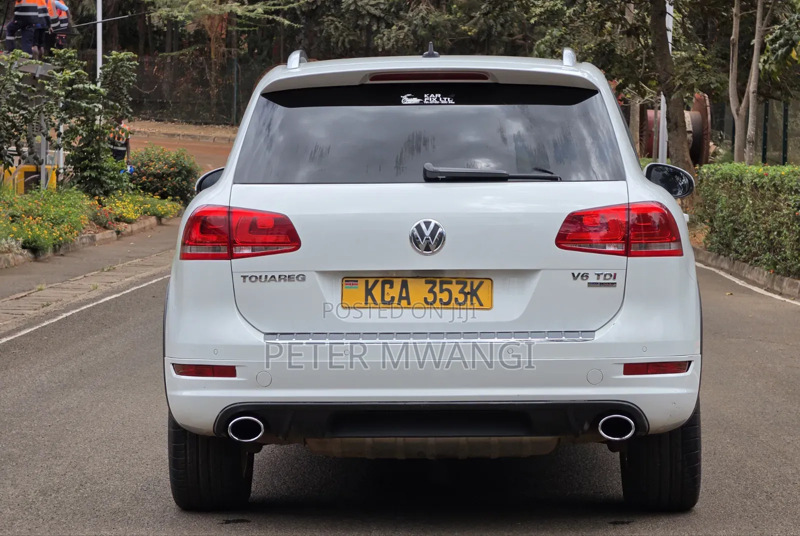 Volkswagen Touareg 2012 White