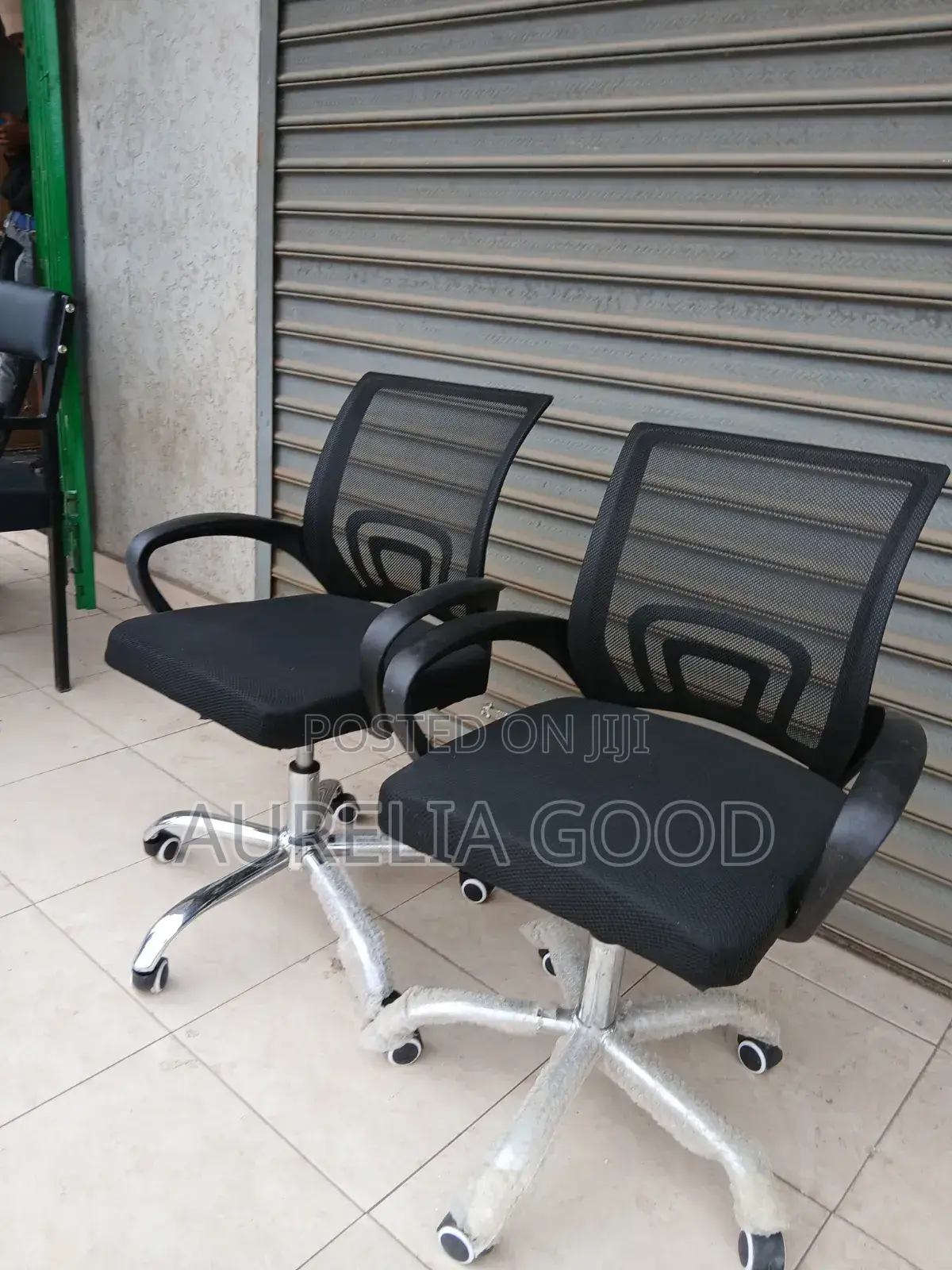 Black Mesh Office Chair