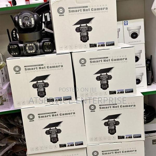 General 4G Triple-Lens Solar Security Camera – Outdoor CCTV