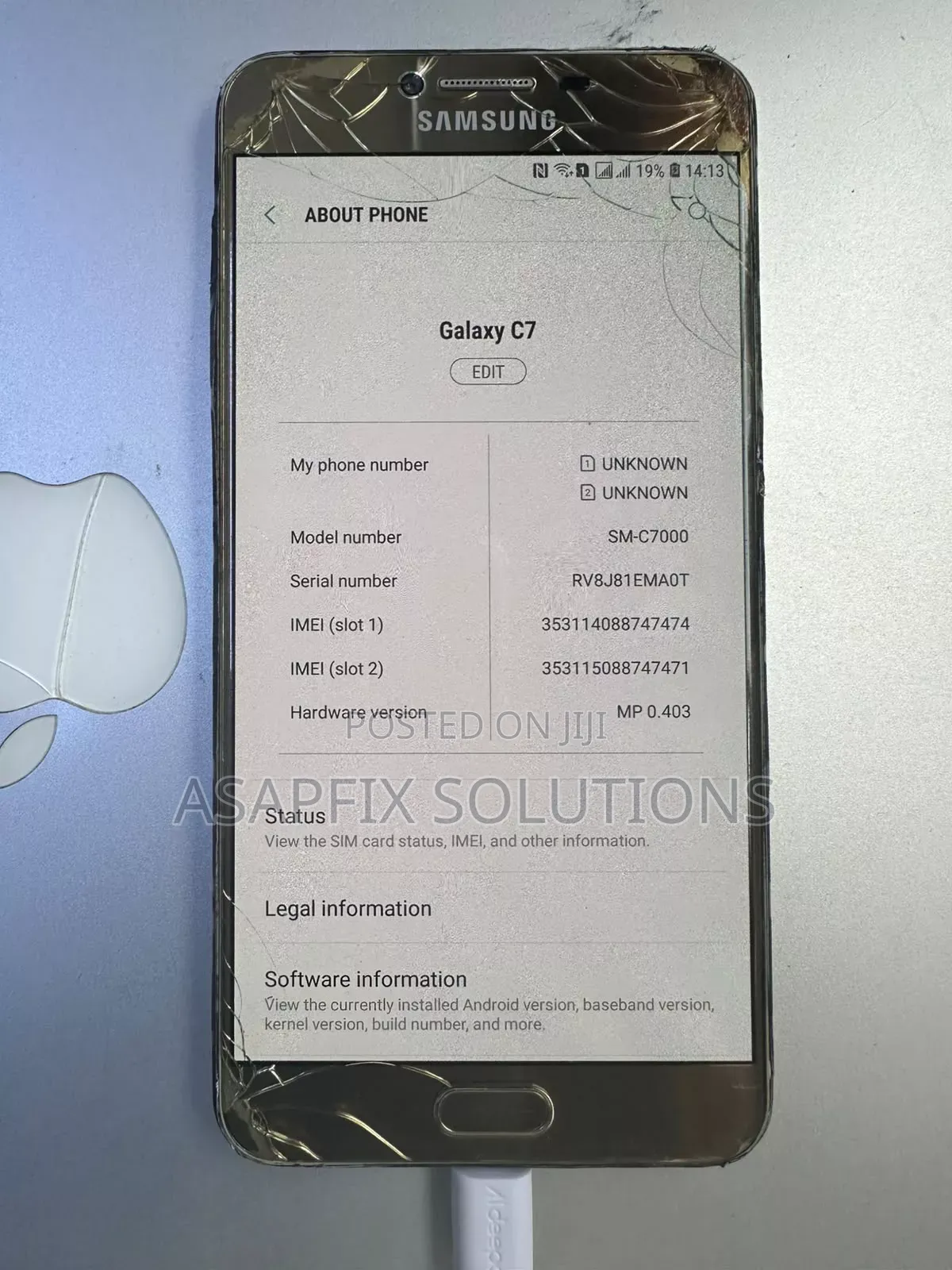 Samsung Galaxy C7 32 GB Gold