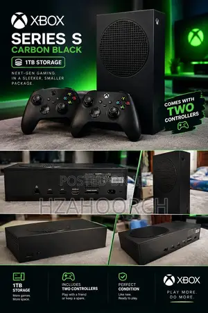 Microsoft XBOX S Carbon Black