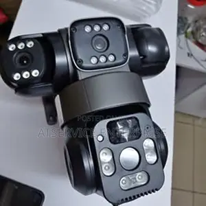 Sim Card V380 3lens 4k Outdoor Solar CCTV Camera