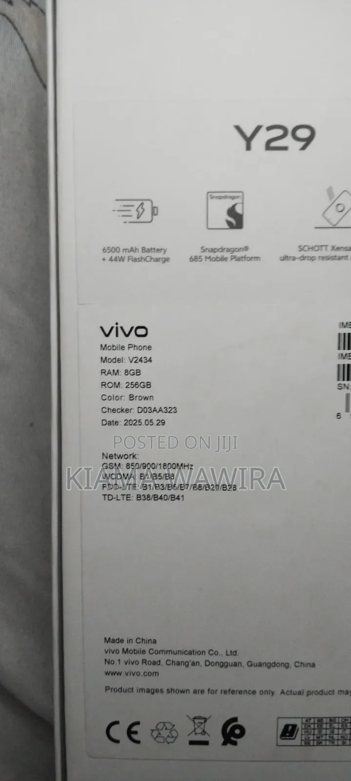 Vivo Y29 4G 256 GB