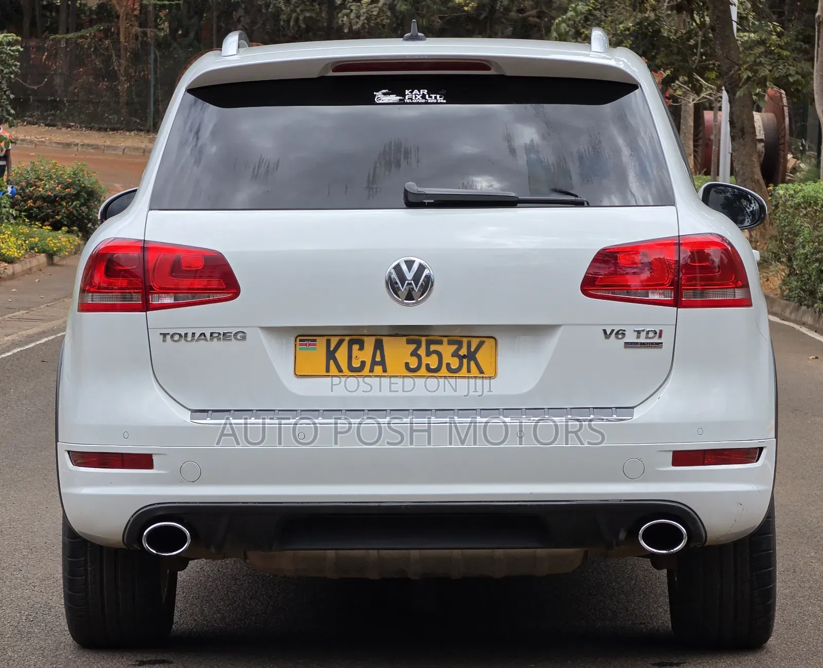 Volkswagen Touareg 2012 White
