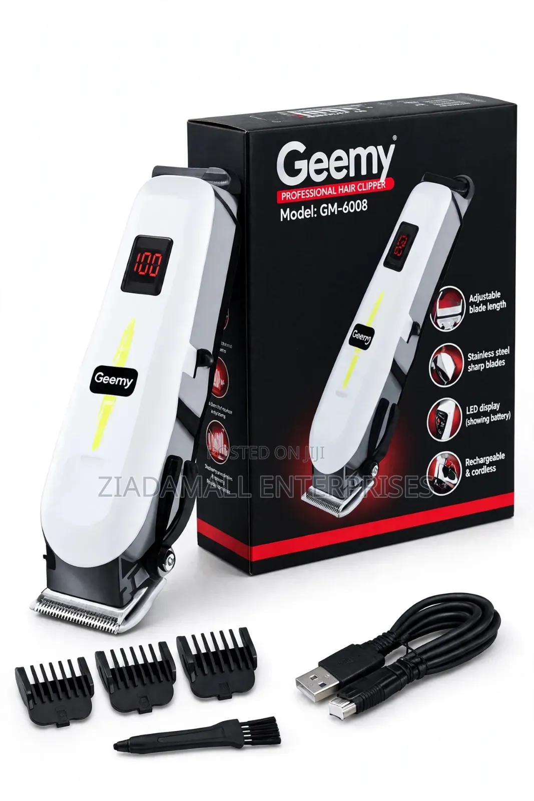 *Cordless, Rechargeable Geemy Shaver* 
Sks**