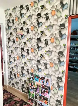 3D Wallpaper for Contemporary Shops